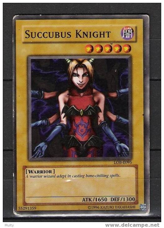 Succubus Knight. ATK 1650 DEF 1300. - Yu-Gi-Oh