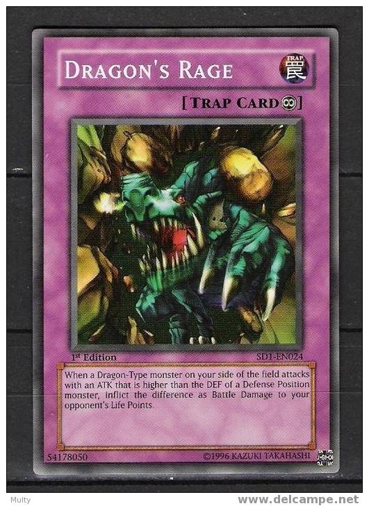 Dragon's Rage. - Yu-Gi-Oh