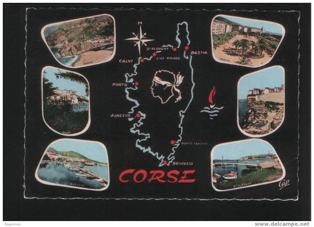 CORSE Postcard FRANCE - Corse