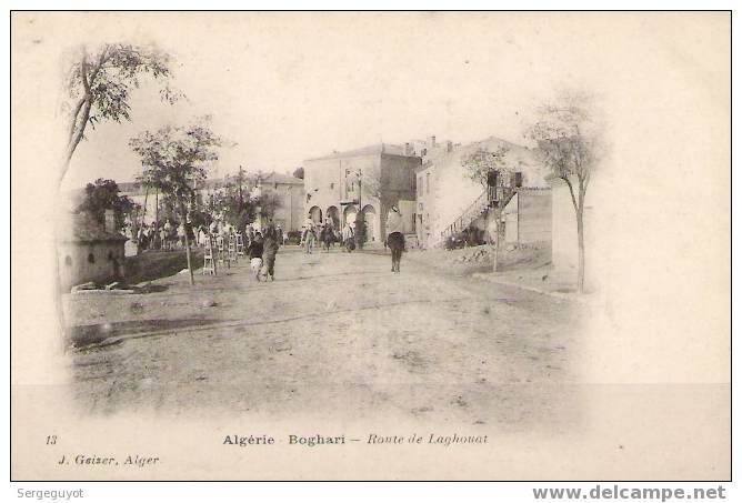 Boghari : Route De Laghouat - (c968) - Laghouat