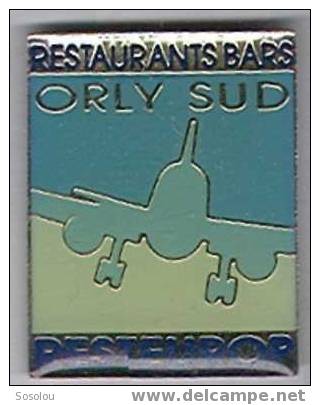 Restaurants Bars. Orly Sud. Resteurop. L'avion - Luftfahrt