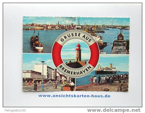 D 3954 - Grüsse Aus Bremerhaven - Schöne Color MBk, Nicht Gel. - Eckernförde