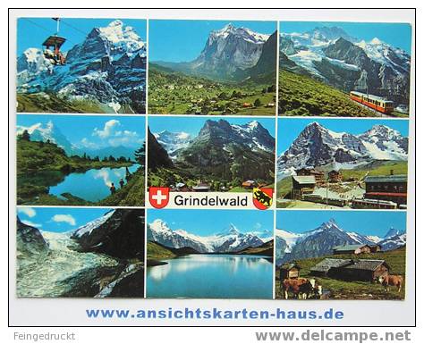 D 3963 - Grindelwald - Color-MBk, Gelaufen - Grindelwald