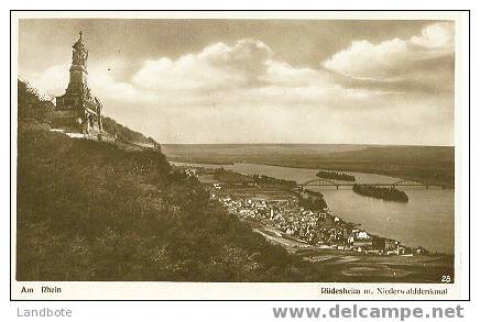 Rüdesheim M. Niederwalddenkmal Am Rhein - Darmstadt