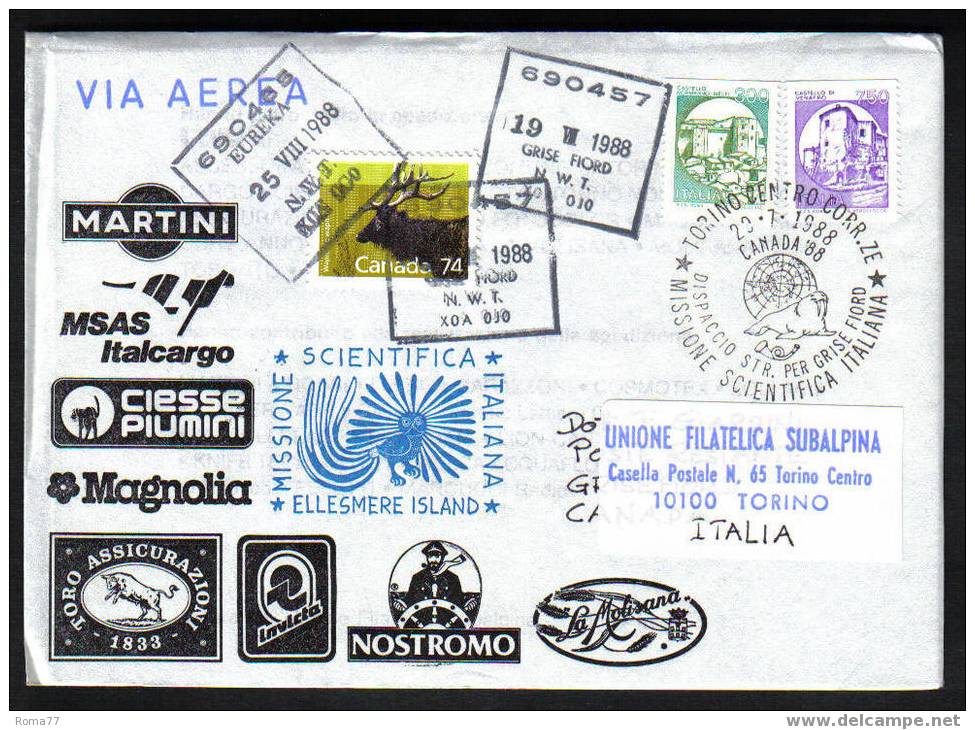 BOL1528 - REPUBBLICA : Missione Scientifica Italiana Ellesmere Island - Natur