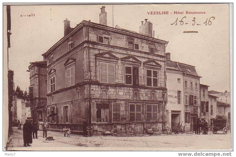 VEZELISE Hotel Rennaissance (animée) - Vezelise