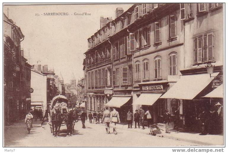 SARREBOURG Gran'rue (animée) - Sarrebourg