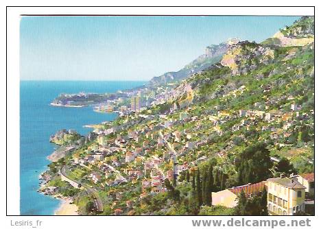 CP - ROQUEBRUNE CAP MARTIN - LES QUATRE CHEMINS AU FOND DE LA PRINCIPAUTE - - Roquebrune-Cap-Martin