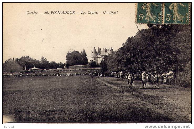 POMPADOUR - Les Courses : Un Départ - Arnac Pompadour