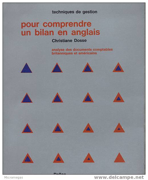 Christiane Dosse : Pour Comprendre Un Bilan En Anglais - Droit