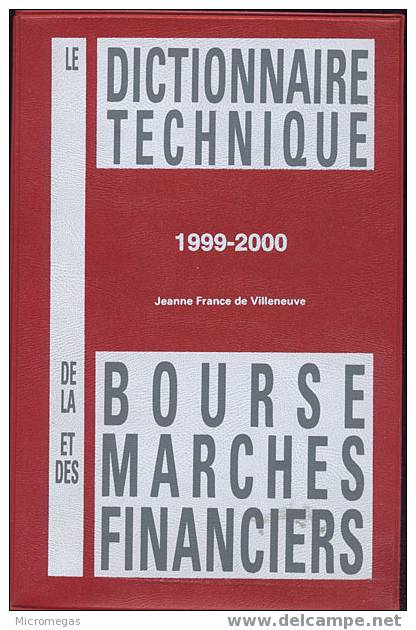 Dictionnaire Technique De La Bourse - Right