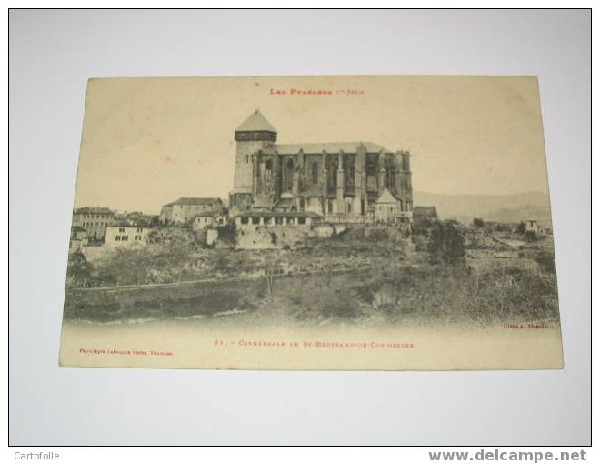 (228) -1- Carte Postale Sur Saint Bertrand De Comminges  La Cathédrale - Saint Bertrand De Comminges