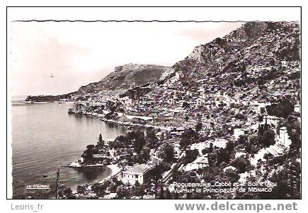 CPA - ROQUEBRUNE - CABBE ET LE GOLFE BLEU - VUE SUR LA PRINCIPAUTE DE MONACO - 08.104.09 - LA CIGOGNE - Roquebrune-Cap-Martin