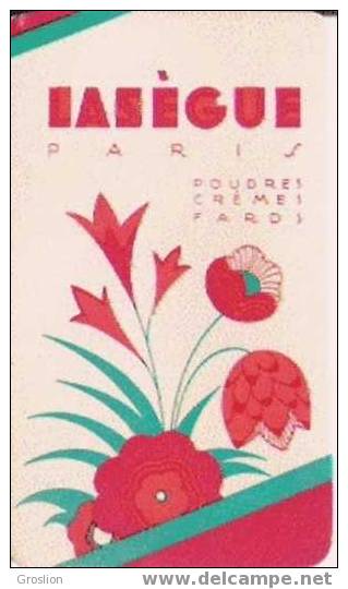LASEGUE PARIS CARTE PARFUMEE ANCIENNE - Profumeria Antica (fino Al 1960)
