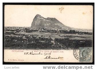 GIBRALTAR.ROCK FROM QUEEN OF SPAIN'S CHAIR. - Gibilterra