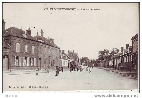 VILLERS   RUE DES TAVERNES - Villers Bretonneux