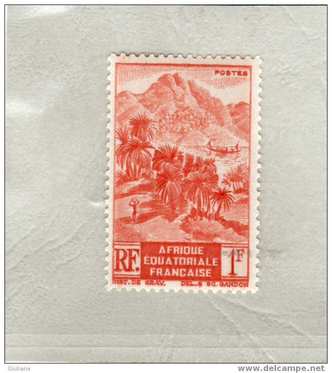Francia Colonie -A.E.F. - N. 214** (Yvert) 1947 - Sonstige & Ohne Zuordnung