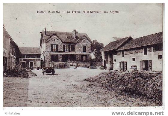 Torcy   Ferme  St Germain Des Noyers 1917 - Torcy