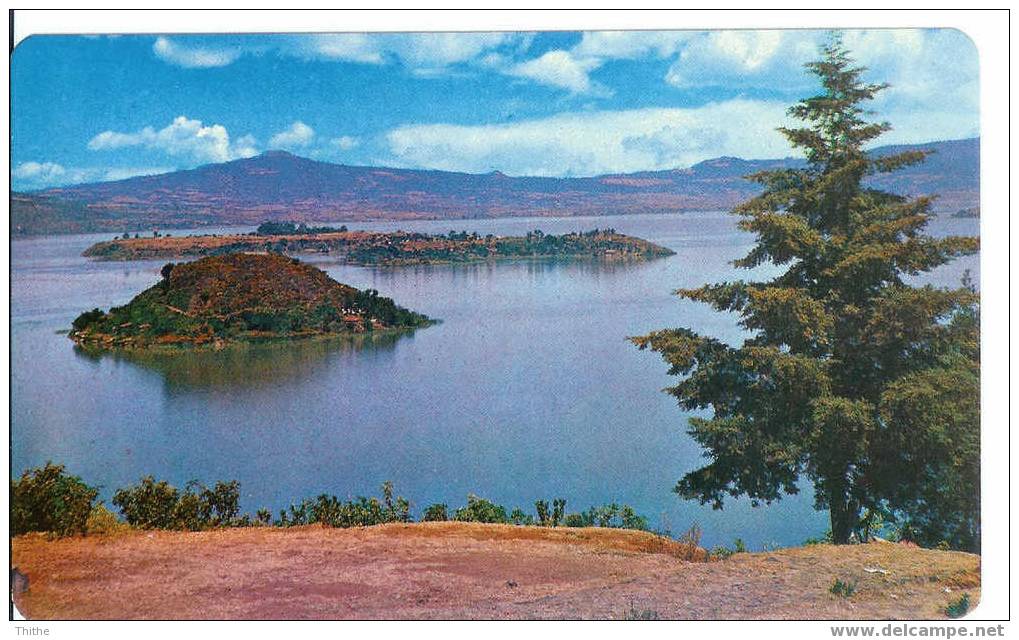 MEXIQUE - PATZCUARO - Vista Del Lago De Patzcuaro Tomada Desde Janitzio - Lake Panoramic View - Mexique