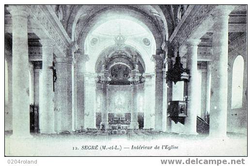 Segré - Intérieur De L' Eglise - Segre