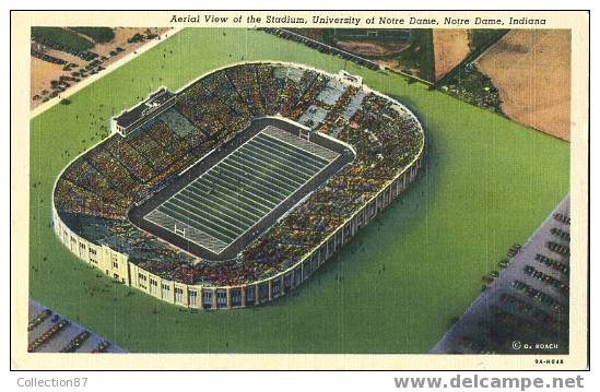 ETATS UNIS - INDIANA - STADE - STADIUM - UNIVERSITY OF NOTRE DAME - Otros & Sin Clasificación