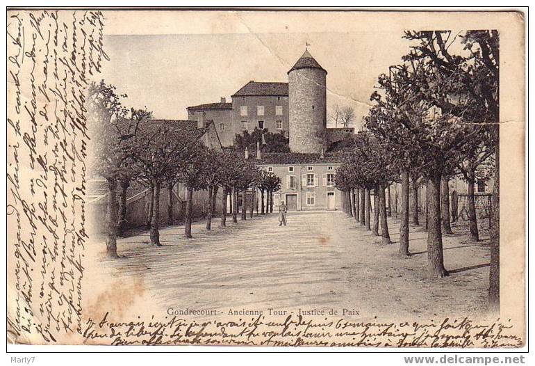 GONDRECOURT Anciene Tour -Justice De Paix 1906 - Gondrecourt Le Chateau