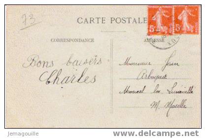 CHAMOUX 73 - Le Château - 1.9.1922 * - Chamoux Sur Gelon