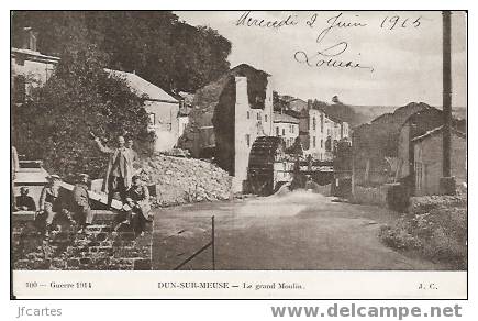 55 - DUN-sur-MEUSE - Le Grand Moulin - Dun Sur Meuse