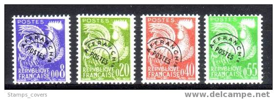 FRANCE PREO MNH** YVERT 119/22 €50.00 - 1953-1960