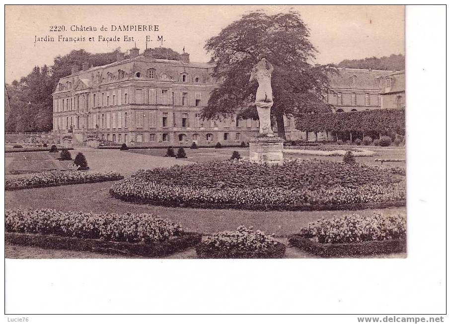 DAMPIERRE - Le Château, Jardin Français Et Façade Est  -  N° 2220 - Dampierre En Yvelines