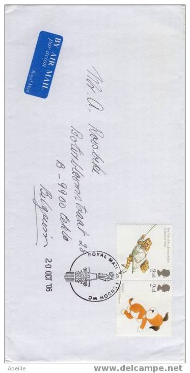 6557  LETTRE G.B. - Ours