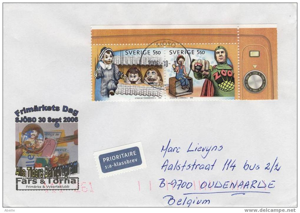 6577 LETTRE SUEDE - Comics