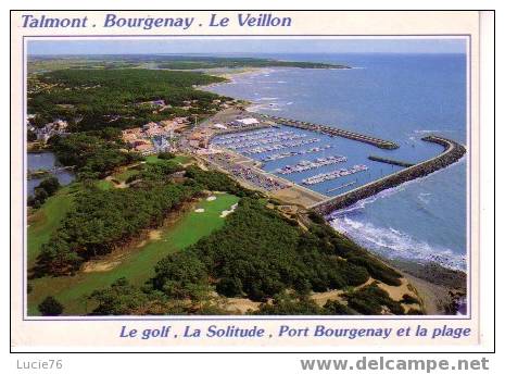 TALMONT - BOURGENAY -  LE VEILLON  -  N°  432  - Le Golf, La Solitude, Port Bourgenay Et La Plage - Talmont Saint Hilaire