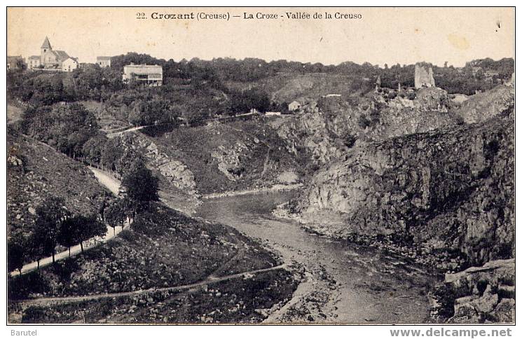 CROZANT - La Croze. Vallée De La Creuse - Crozant