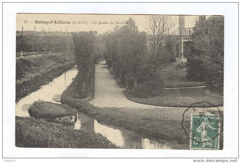 BOISSY-L'AILLERIE - Le Jardin Du Moulin - Boissy-l'Aillerie