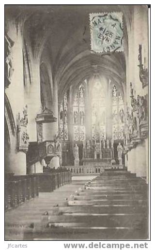 55 - REVIGNY - Intérieur De L'Eglise - Revigny Sur Ornain