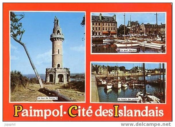 Paimpol Cité Des Islandais - La Tour Kerroc'h - Quai Morand, Bassin Des Yachts - Paimpol