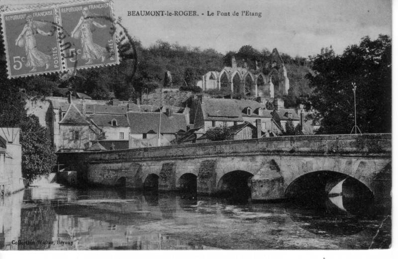 BEAUMONT Le ROGER   -  Le Pont De L´étang - Beaumont-le-Roger