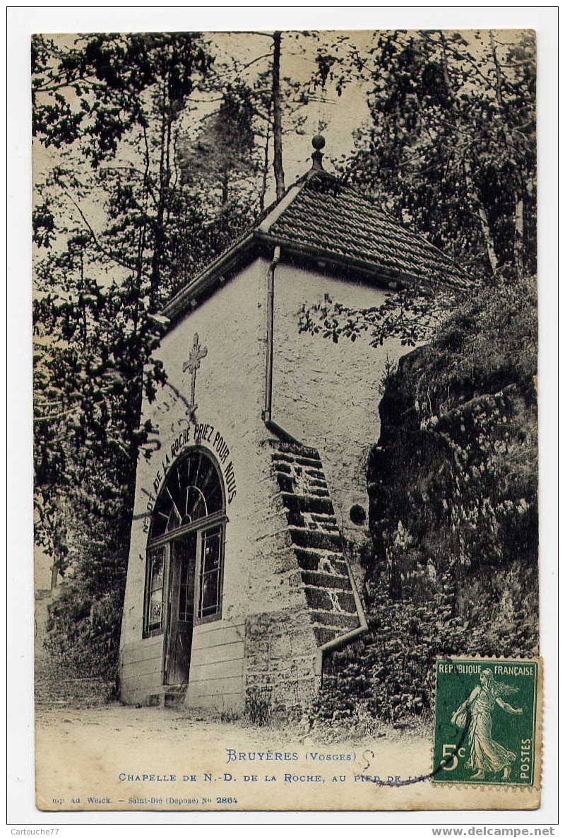 K1 - BRUYERES - Chapelle Notre-Dame De La Roche - Bruyeres