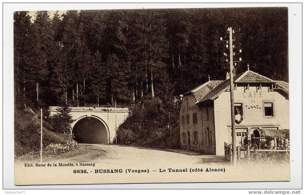 K1 - BUSSANG - Le Tunnel (côté Alsace) - Bussang