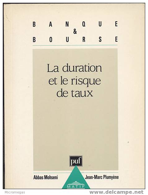 Banque Et Bourse La Duration Et Le Risque De Taux - Right