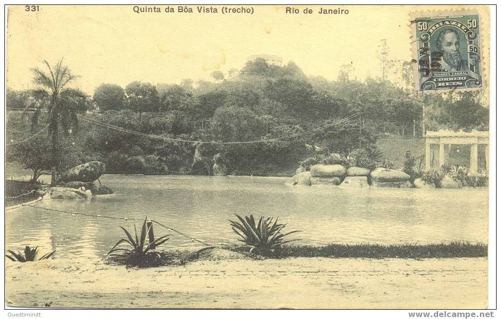 Brésil.Rio De Janeiro.Quinta Da Boa Vista/Trecho.1913. - Rio De Janeiro