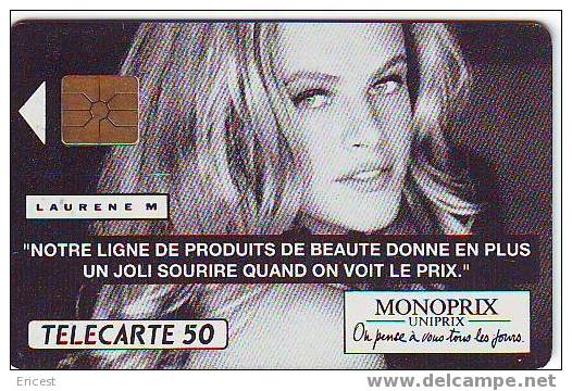 MONOPRIX LAURENE 50U GEM 03.91 ETAT COURANT (bords Usés) - 1991