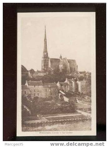 011190 Pithiviers La Place Du Martroi & La Cathédrale Tirage Sépia édit.lenormand  Belle Carte - Pithiviers