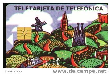 SPAIN B-038/a VACACIONES´95. Chip F-4 Number Laser - Conmemorativas Y Publicitarias