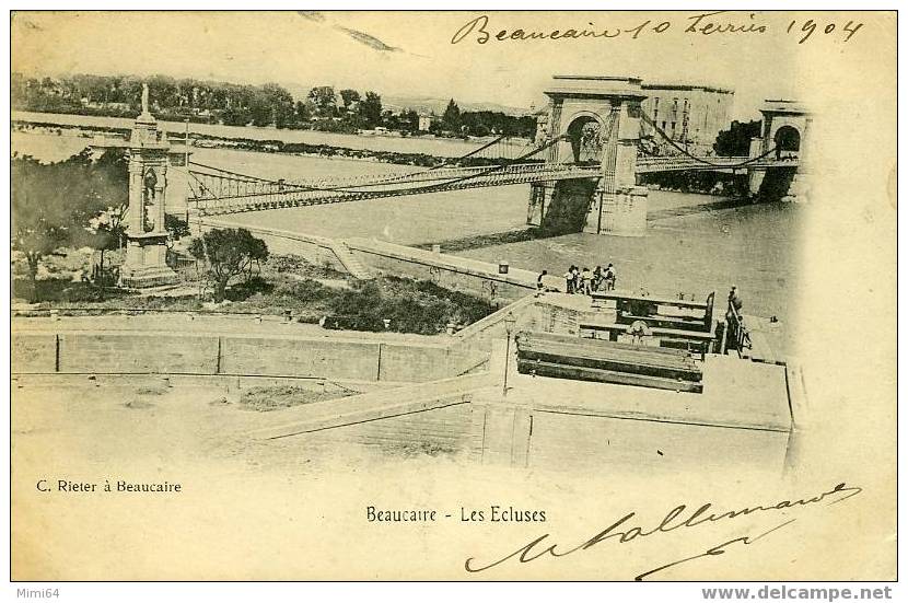 30 .  BEAUCAIRE - LES ECLUSES . - Beaucaire