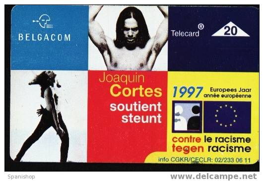 Belgique. Joaquin Cortes. Spanish Dancer. Contre Le Racisme - Met Chip