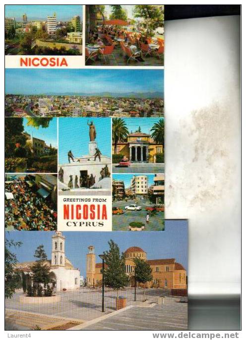 3 Cyprus Postcards - 3 Carte De Chypre - Chypre