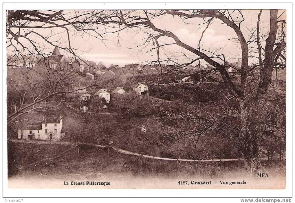 23 - CROZANT - Vue Générale - Crozant