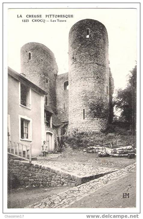 23 - CROCQ - Les Tours - Crocq